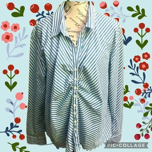 Van Heusen Gingham Shirt-Size 2X